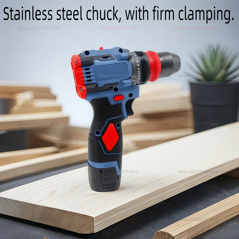 16.8 فولت 2in1 ليثيوم فرش الحفر مفك كهربائي أداة السلطة اللاسلكية للمنزل لتقوم بها بنفسك تركيب الأثاث إصلاح السيارات