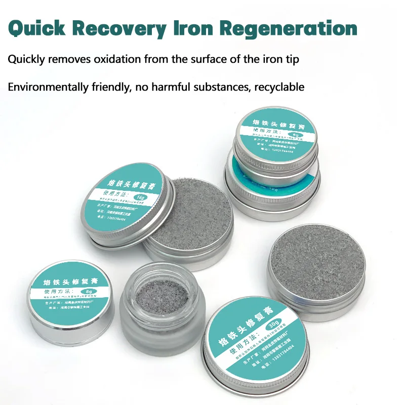 1/2/3pcs Solder Tip Renewal Paste Non-Toxic Oxidation Removal for Enhanced Soldering Performance Solder Tip Cleaner