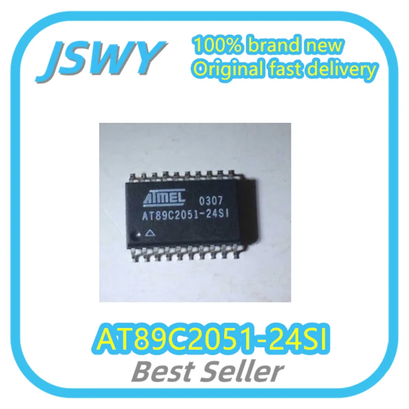 

(5/50pcs) AT89C2051-24SI AT89C2051 SOP20 8-bit Microcontroller Brand New Ships Fast