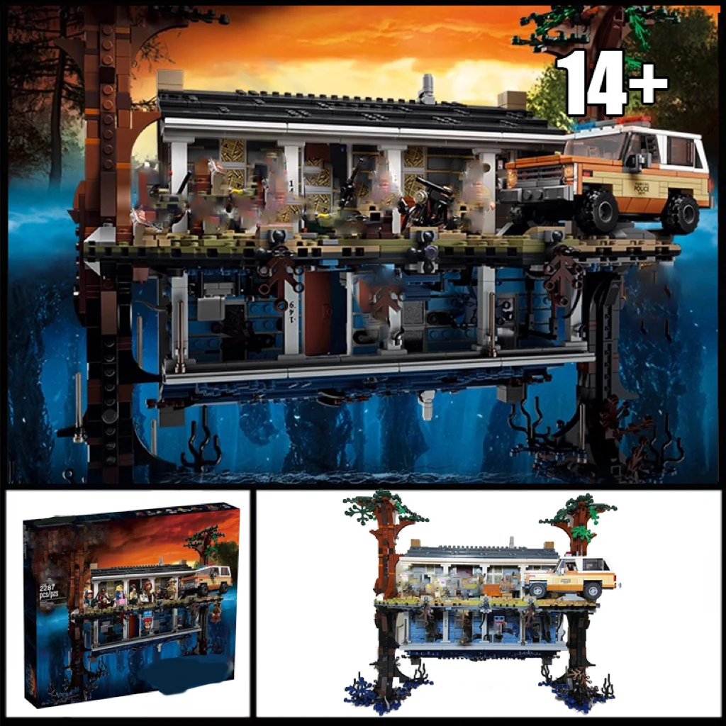 

Новинка 2026 года В НАЛИЧИИ Совместимый конструктор 75810 «Вверх дном» (2287 деталей) – Игрушки для детей, подарки на День рождения и Рождество