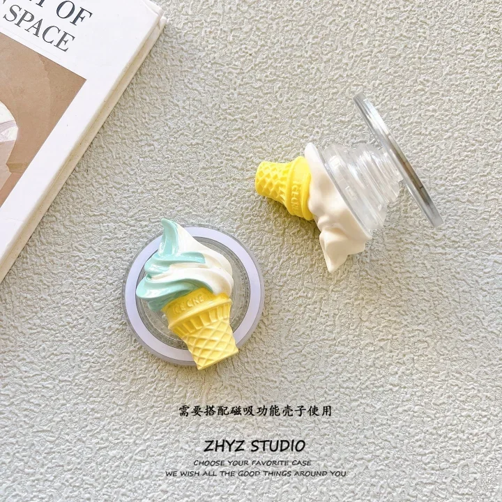 

Ins New Magnetic Phone Stand in Creamy Color, Suitable for Both Apple and Samsung, Loved By Everyone.