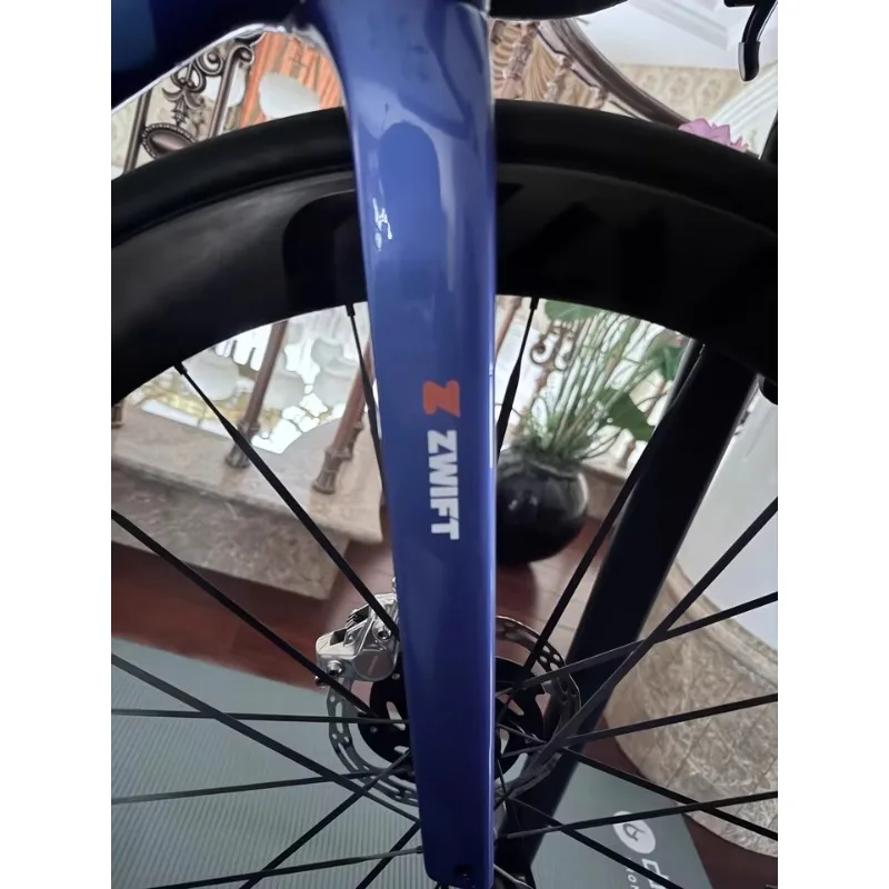 2PCS Multicolor Cycling Training Style Bike Sticker Set, Waterproof Vinyl Decal for Bicycle Frame Car Laptop