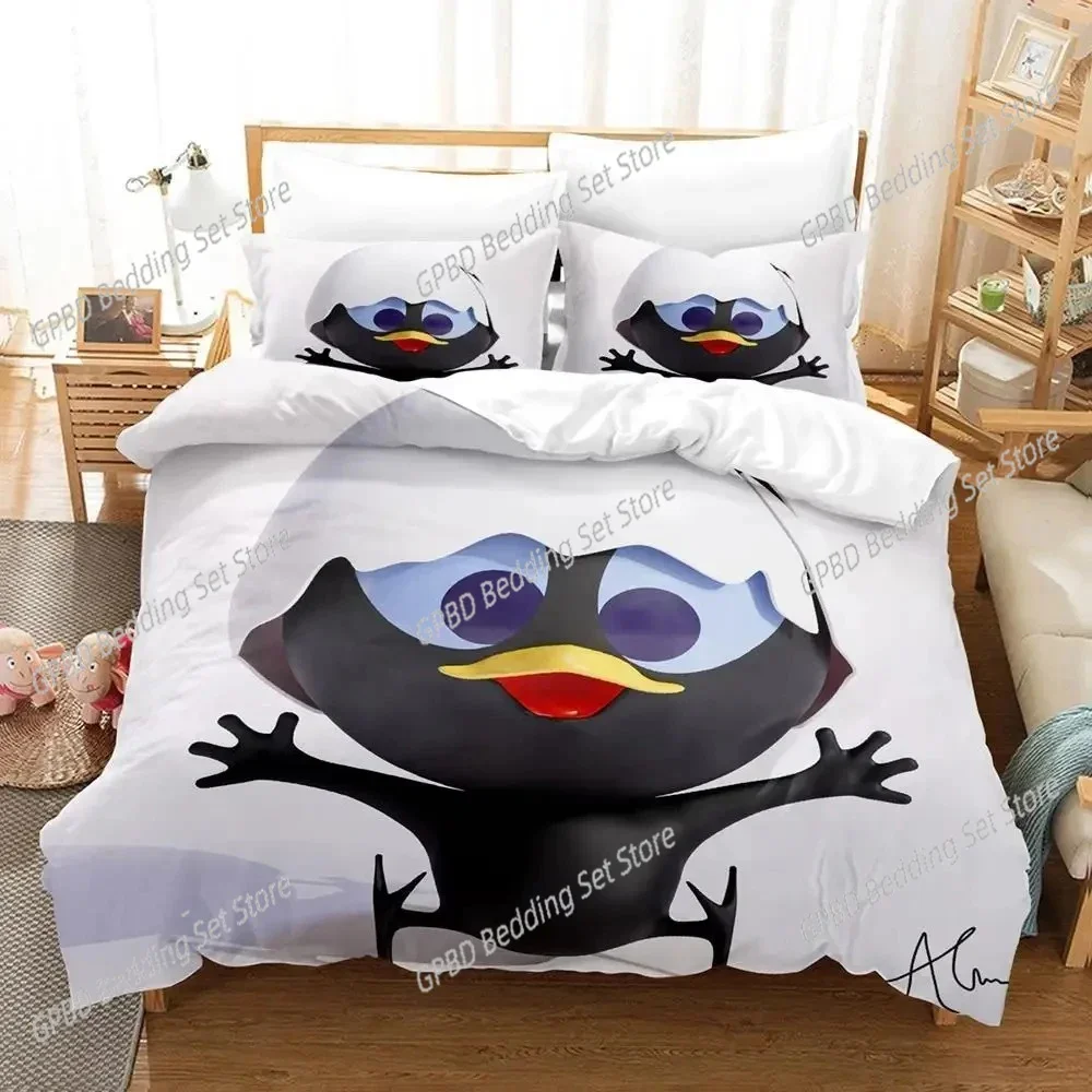 

Anime Calimeros Bedding Set 3D Printed Suitable for Bedroom Duvet Cover Set With Pillowcases Kids Home Textile