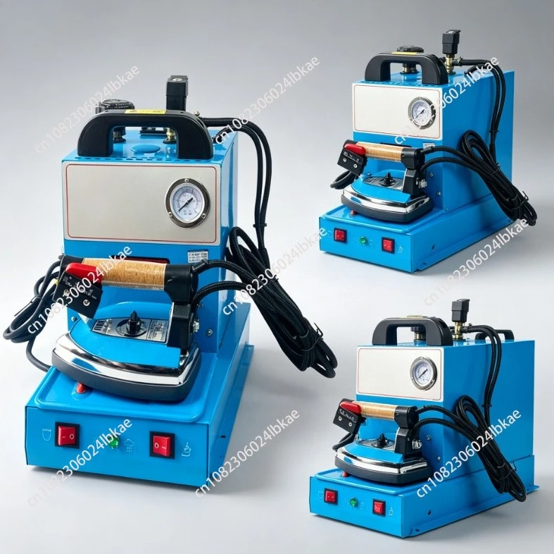 High Power Steam Pressure Electric Iron Hanging Type Ironing Machine Industrial Iron Boiler Pressurized Iron Clothing Curtain