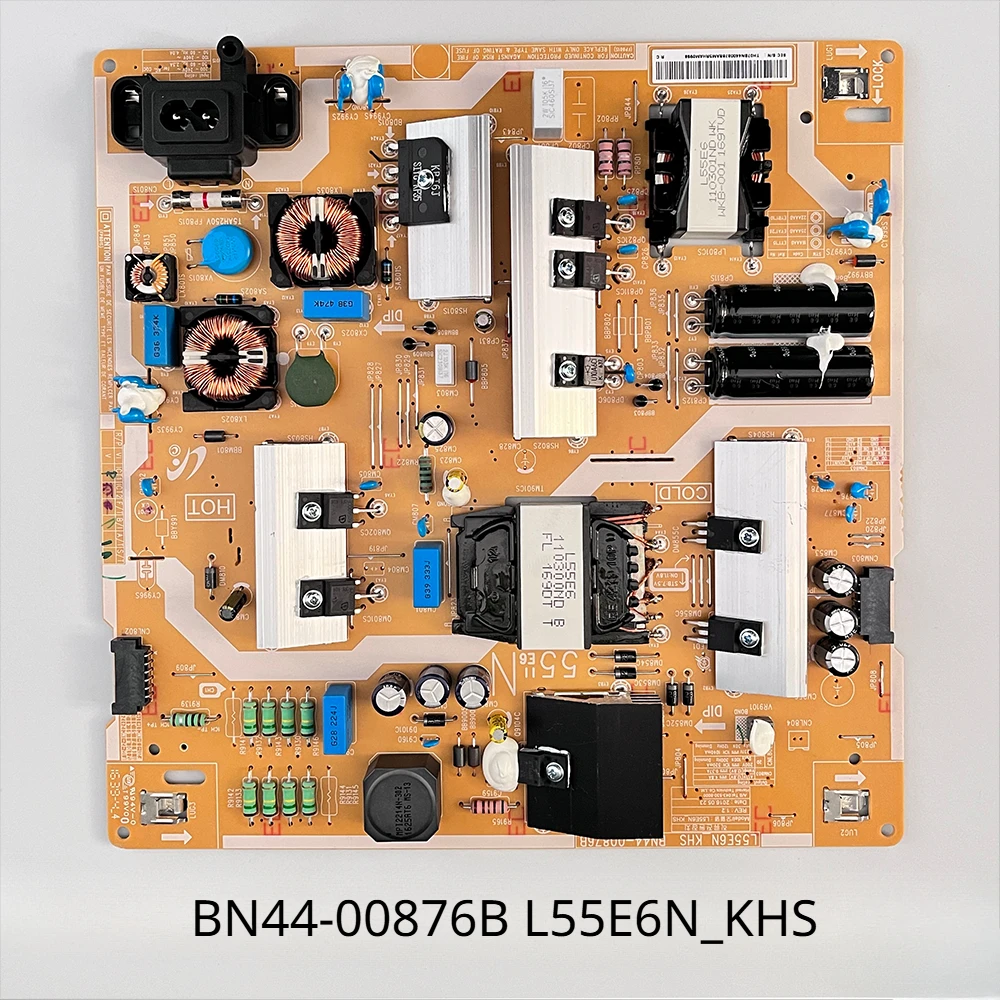 Power Supply Board BN44-00876B L55E6N_KHS is for HG49EE890UBXCI LH55WMHPTWC/EN LH55WMHPTWC/CI TV Parts