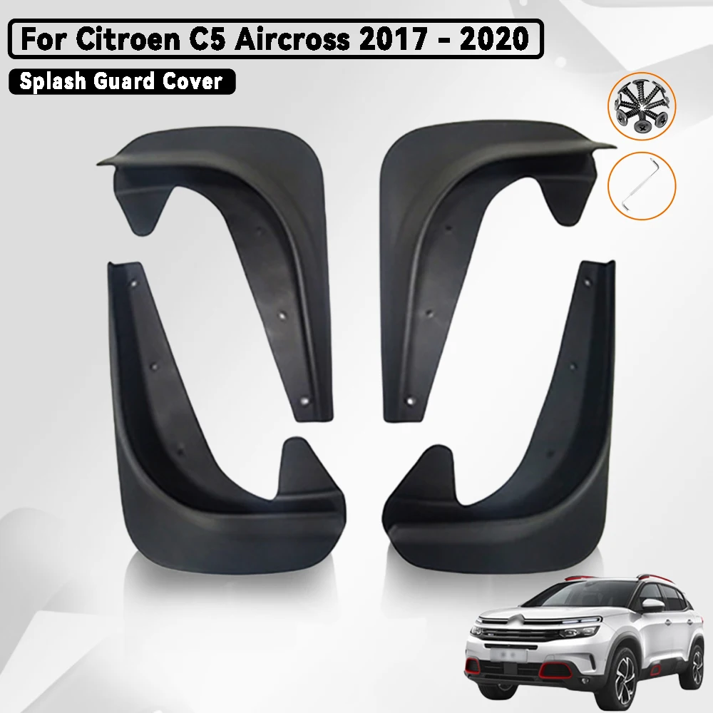 

Car Mudguard For Citroen C5 Aircross 2017 - 2020 Car Mud Flaps Guards Splash Flap Fender Accessories