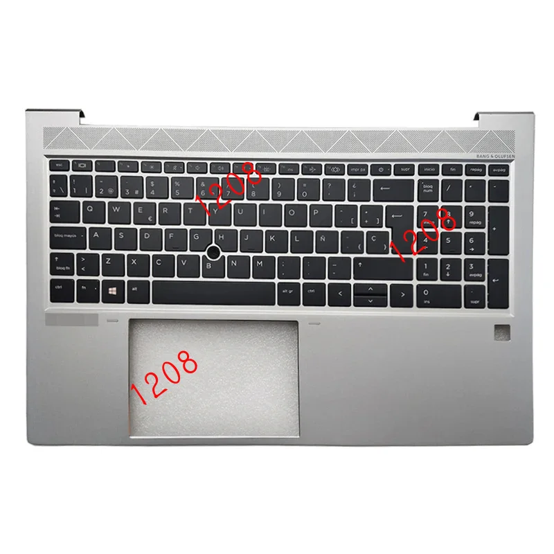 For HP EliteBook 750 755 850 G7 G7 laptop palm rest case upper cover backlight keyboard M35816-001