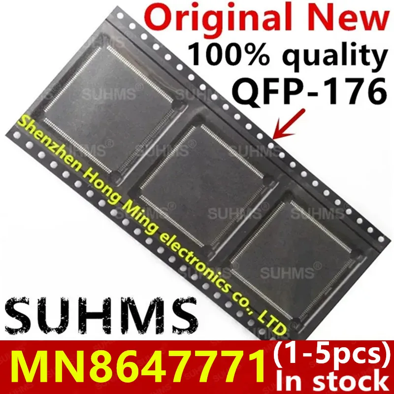 (1piece)100% New MN8647771 QFP-176 Chipset