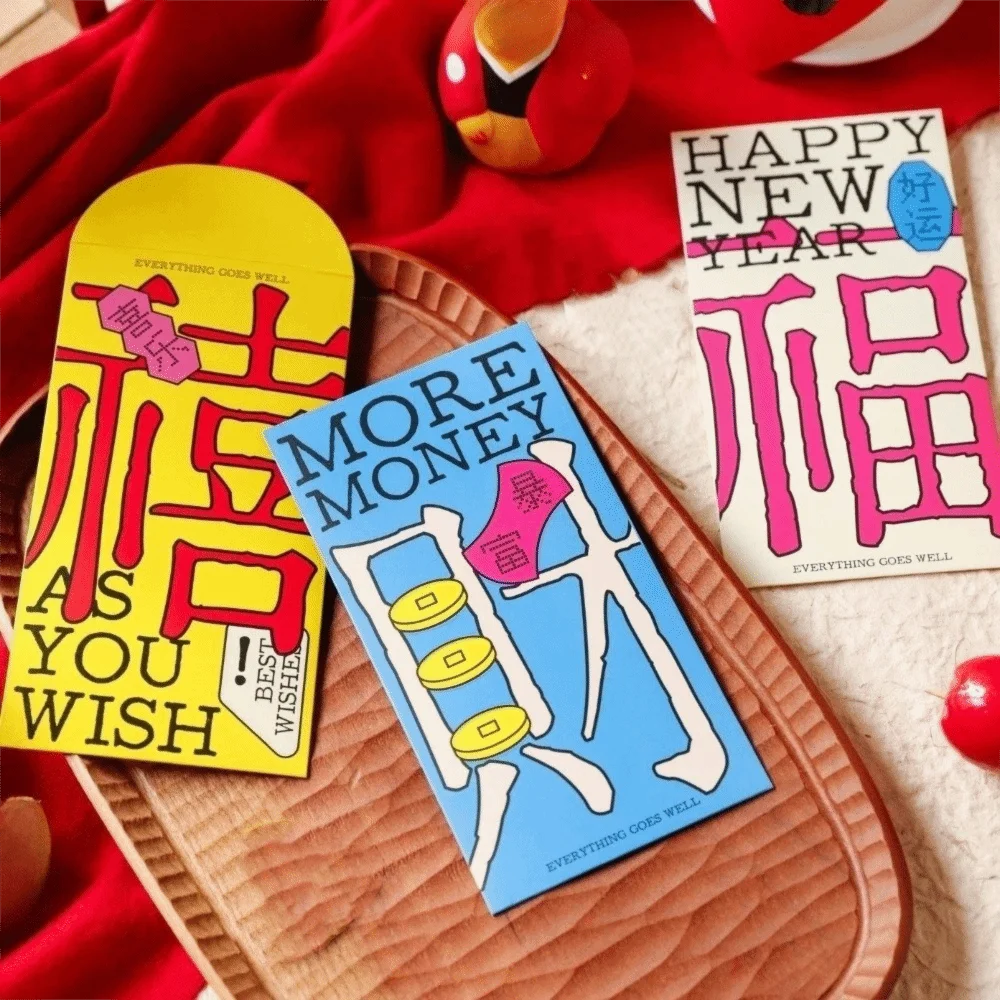 6Pcs Horse Year Red…