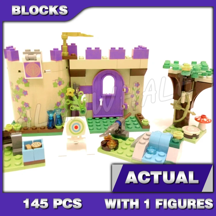 

145pcs Princess Merida's Highland Games Castle Transformed Brothers Bears Tree SY321 Building Blocks Sets Compatible With Model
