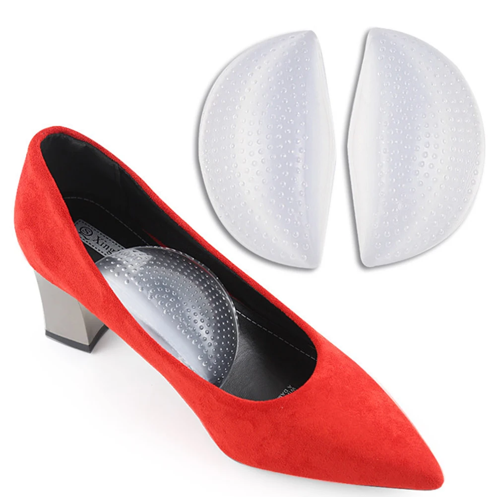 

2 Pairs thopedic Insoles High Arch Support Gel Inserts for Footwear Shock Absorption Non Slip Breathable Flats Child Adult Feet