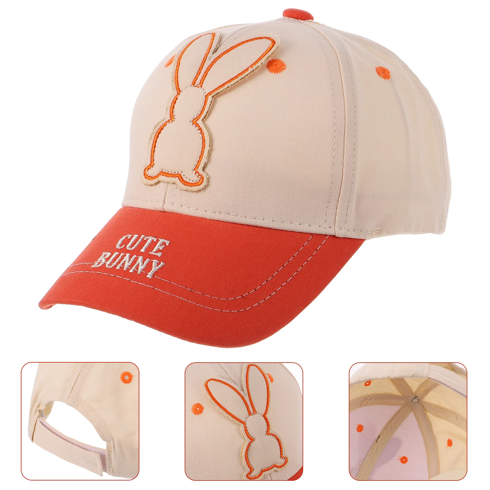 

1 шт., детская хлопковая бейсбольная летняя шляпа от солнца, уличная регулируемая мягкая удобная кепка с полным покрытием, бейсболка, уличная шляпа