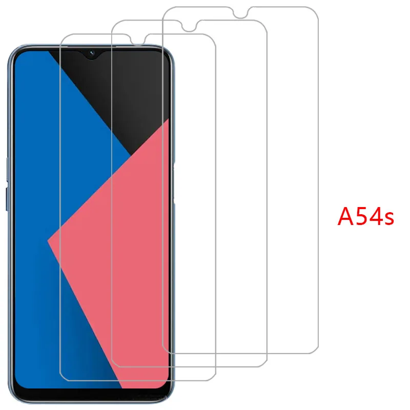 tempered glass for oppo a54s phone case on oppoa54s a 54s 54 a54 s as54 s54a back cover 360 opo opp oppa appo opoa54s oppa54s