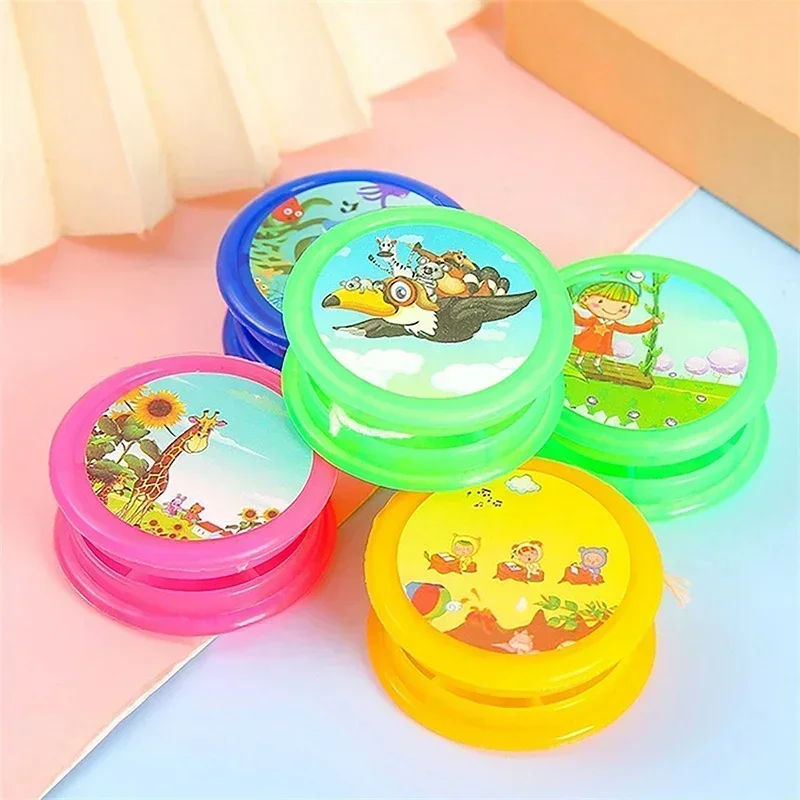 Mini YoYo Ball Magic Ball Kids Toy Cartoon Animals String Ball Children\'s Educational Toy Kid Birthday Party Favors Gift