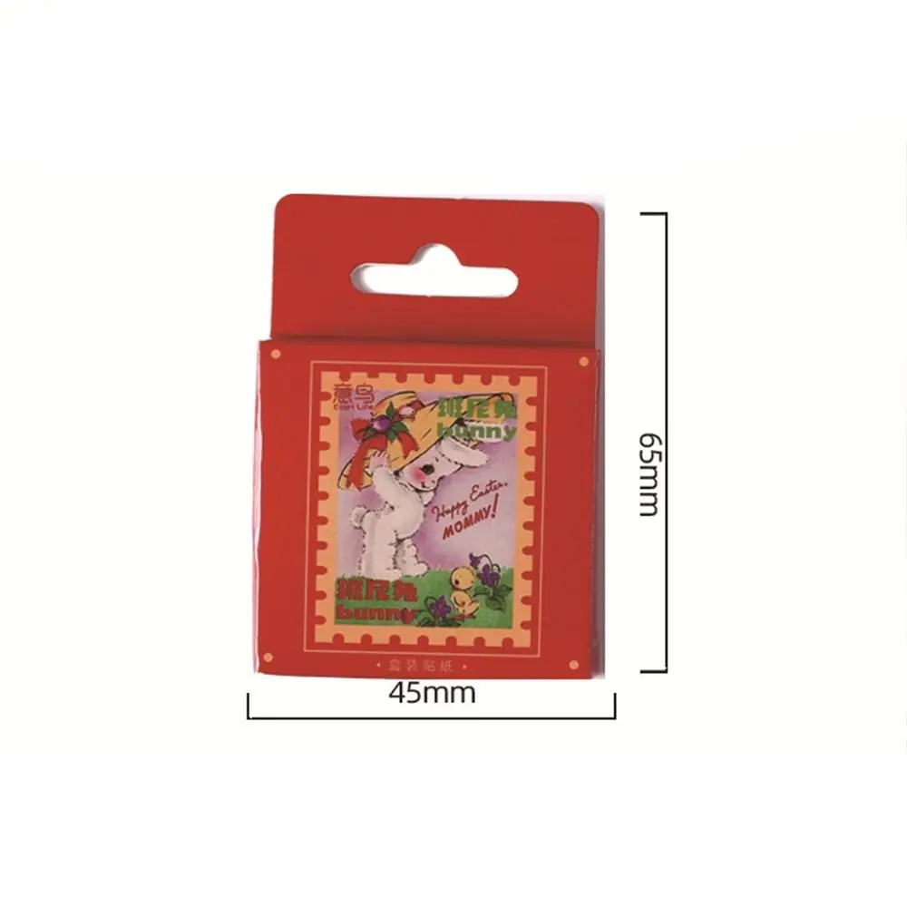 Notebook Cellphone Diary Stickers Albums Bunny Sealing Stickers Cartoon Labels Stationery Stickers Rabbit Decorative Stickers