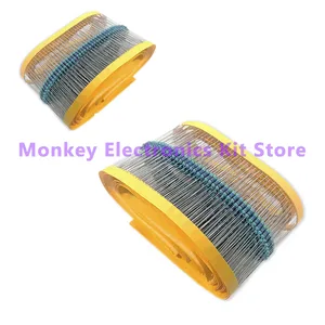 100 Buah Resistor Film Logam 1/4W 1% 1K , 10K , 100R , Resistansi Ohm 220R ,Resistor Film Logam 1 / 4W 0,25 W 1% Resistor Film Logam 12 registrasi penjualan terbaik - №