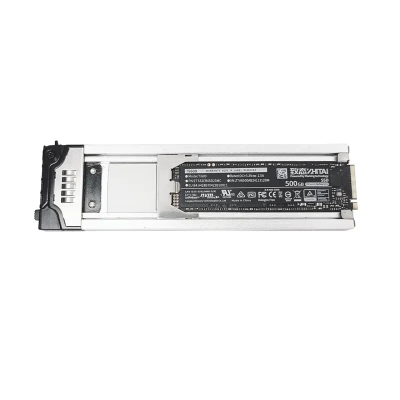 M.2 SSD Extractable Hard Disk Tray for Gamers and PC Builders Aluminum Alloy 2230 2242 2260 2280 22110 Compatible Easy