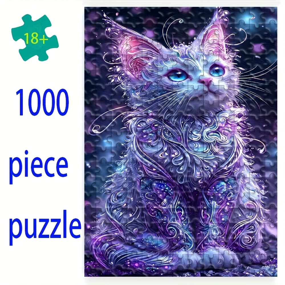 500/1000 stuks puzzel voor volwassenen |   Hoogwaardig, stressverlichtend leuk familiespel, ideaal voor verjaardagen, Kerstmis, Halloween en cadeau