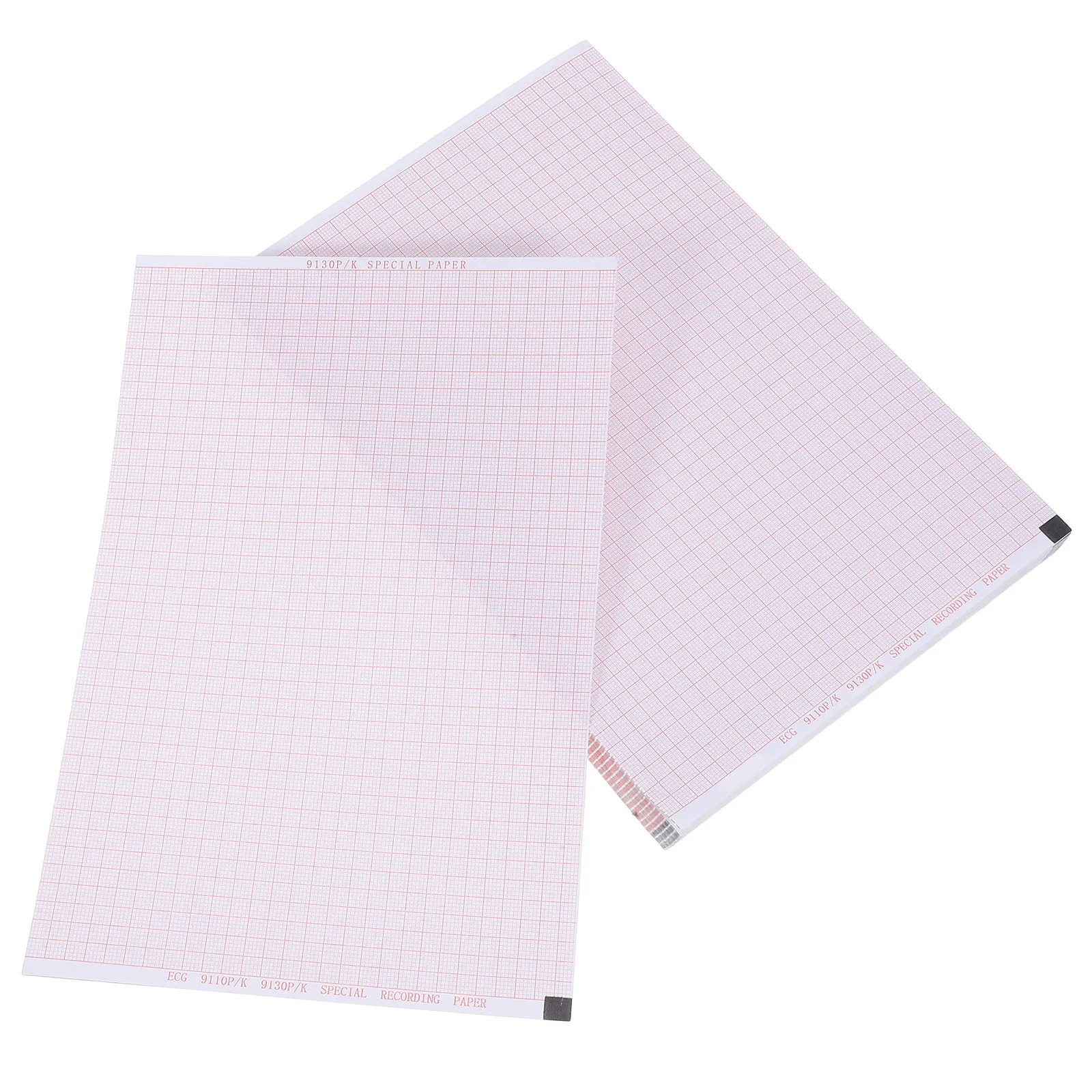 Ecg Paper 210x140mm Thermal Red Grid Sheet Ecg Machine Refill Diagnostic Heart Monitoring Recording Paper