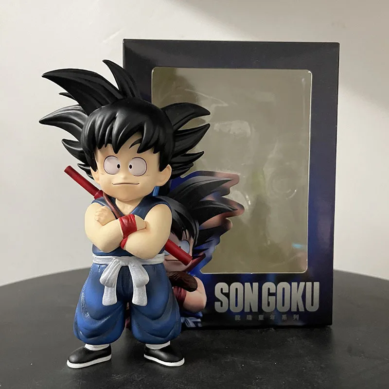 드래곤볼 Z 어린이 손오공 모델 DBZ 액션 피규어 애니메이션 주변 수집품 GK 스태츄 인형 피규어 장난감 어린이 선물