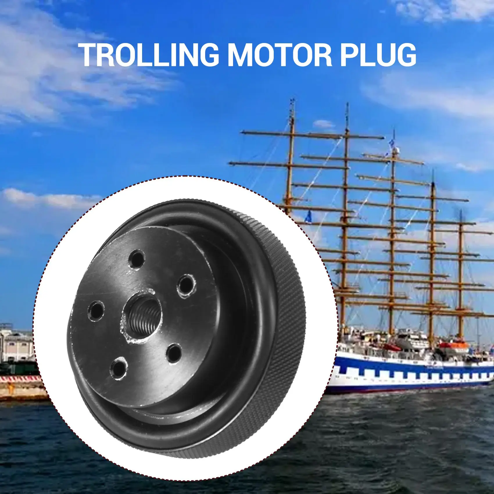 A09E-GFEL-MG-R-DP Marine G-Force Eliminator Trolling Motor Prop Nut สําหรับ Motorguide X3 X5 XI3 XI5