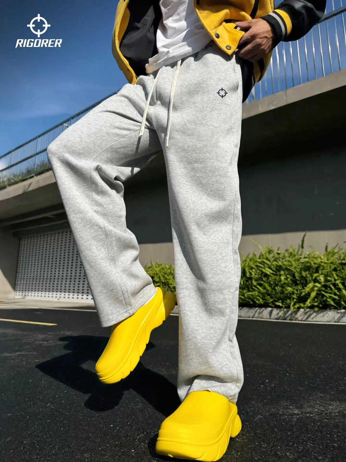 

RIGORER прямые спортивные брюки, новые весенние мужские трикотажные брюки для бега, фитнеса, баскетбола, тренировочные спортивные брюки для бега