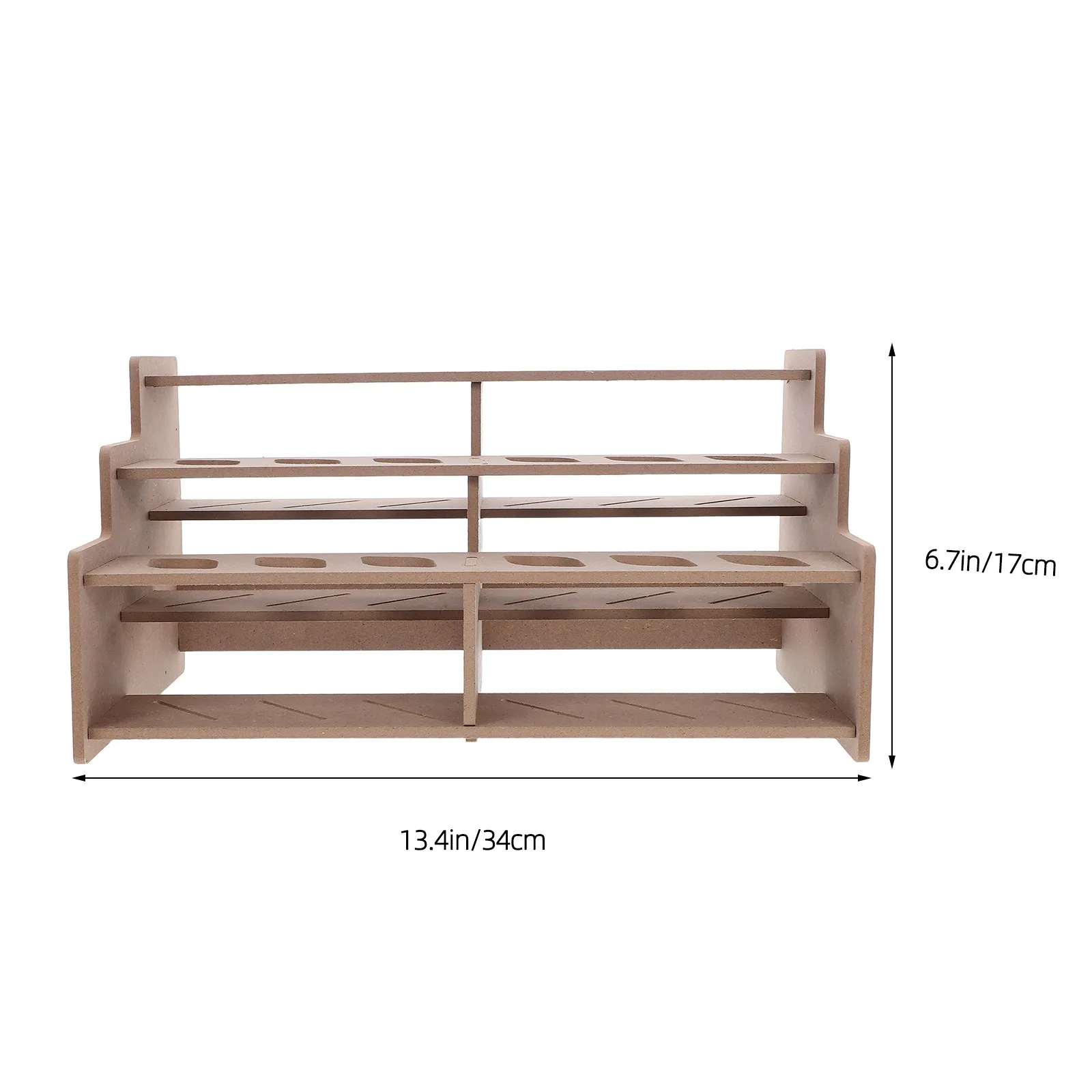 Oil Painting Holder Desktop Paint Storage Rack Multi-Layer Design for 50-100Ml Tubes Watercolor Gouache Brushes Organizer Art