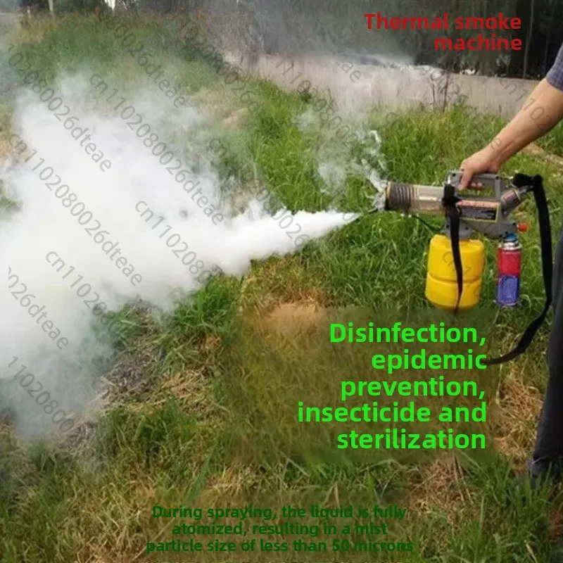 Mosquito Moths Filies Handheld Mini Thermal Hot Portable Dry Fogger Fogging Machine Fumigation Sprayer