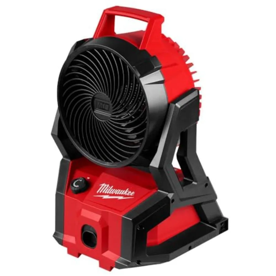 

Storekid M18 Brushless PACKOUT Fan Bare Tool + TPT Premium cart for efficient and portable indoor air circulation in constructi