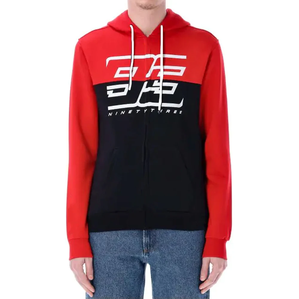 2024 Hot Selling Popular Mens Marc Marquez Motorcycle Pullover Hoodie 93  Motorcyclist High Quality Unisex Sweatshirt