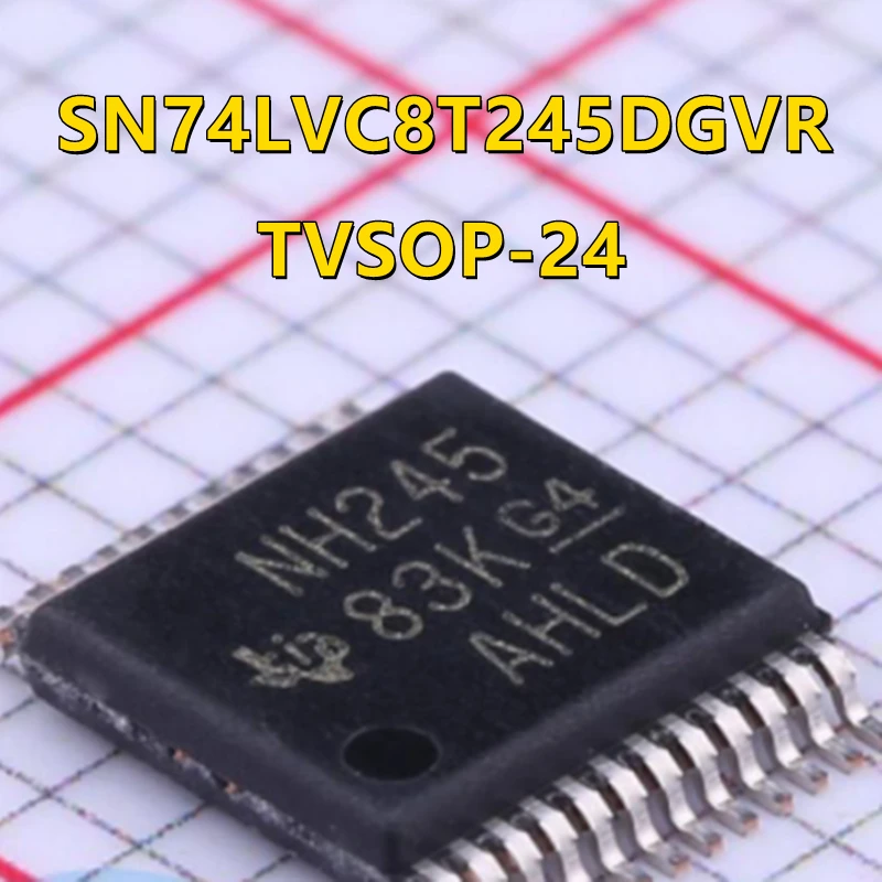 SN74LVC8T245PWR TSSOP-24 NH245 Pengendali Logika Transceiver Non-pembalik DBQR SSOP-24 LVC8T245 DBR DGVR TVSOP24 NSR RHLR VQFN24