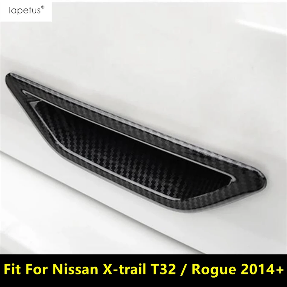 

Rear Tail Gate Door Handle Bowl Decoration Cover Trim For Nissan X-trail T32 / Rogue 2014 - 2021 Carbon Fiber Accessories