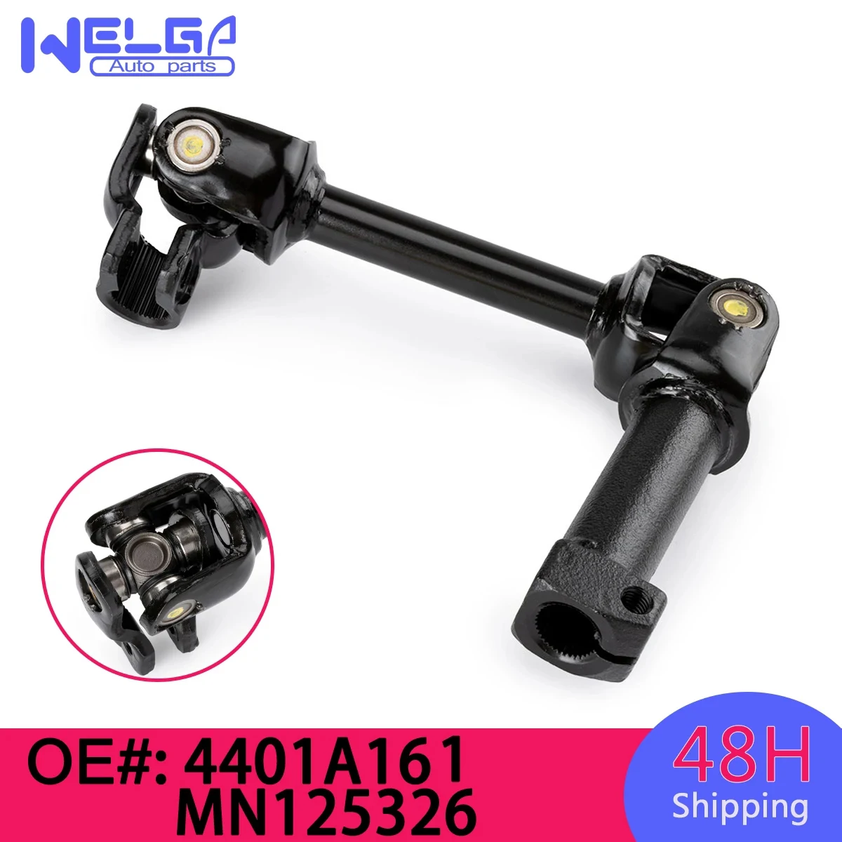 

4401A161 MN125326 LHD Power Steering Shaft Joint Assy for Mitsubishi L200 05-15 L200 KB4T Pajero Montero Sport Nativa 2.5D 3.2D