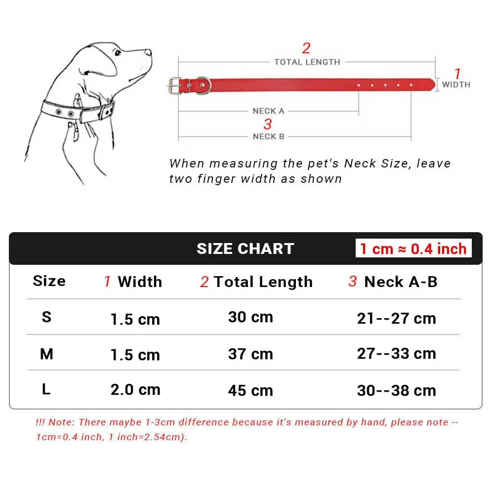Coleira de couro com desenho de estrela para cães, tamanhos p/m/g, filhotes pequenos e médios, alça para pescoço e acessórios para animais de