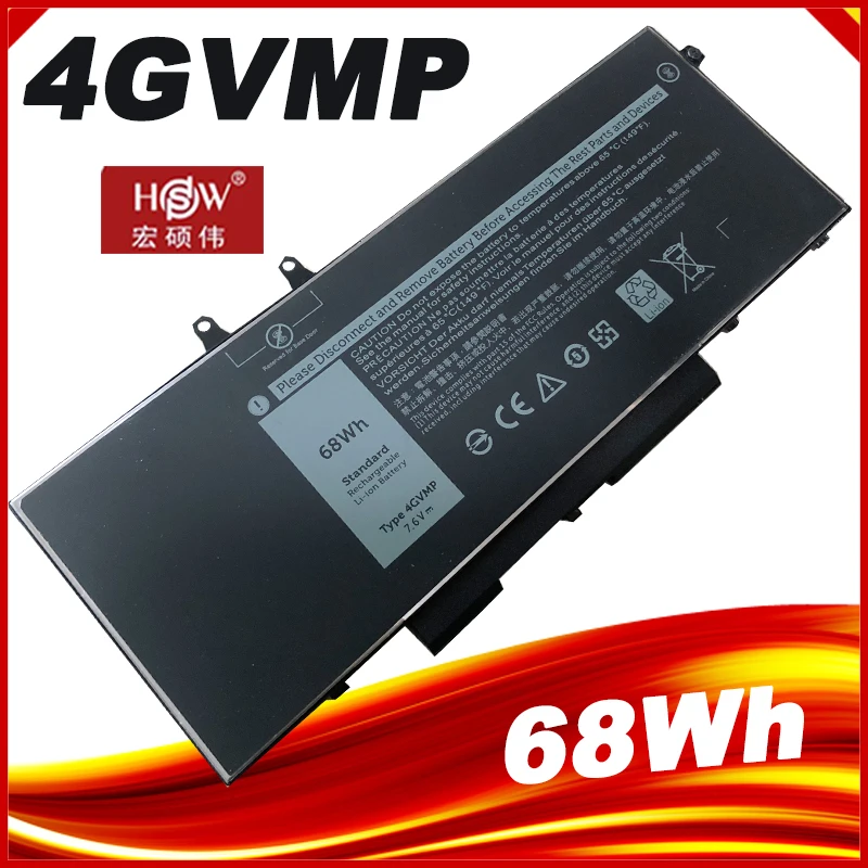 

Новый аккумулятор для ноутбука 4GVMP R8D7N для Dell Latitude 5400 5500 Precision 3540 Inspiron 7590 7591 7791 2-в-1 P84F P42E