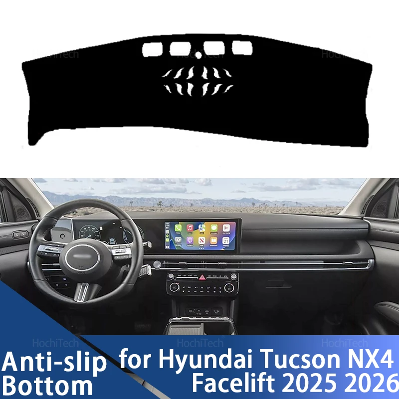 

Dashboard Cover for Hyundai Tucson NX4 Facelift 2025 2026 Car Dashboard Cover Dash Board Mat Carpet Pad Sunshade Cape Cushion