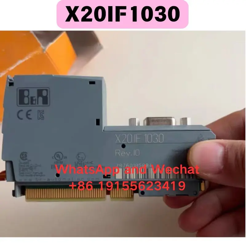 

Brand new original X20IF1030 module Functional test OK Fast delivery