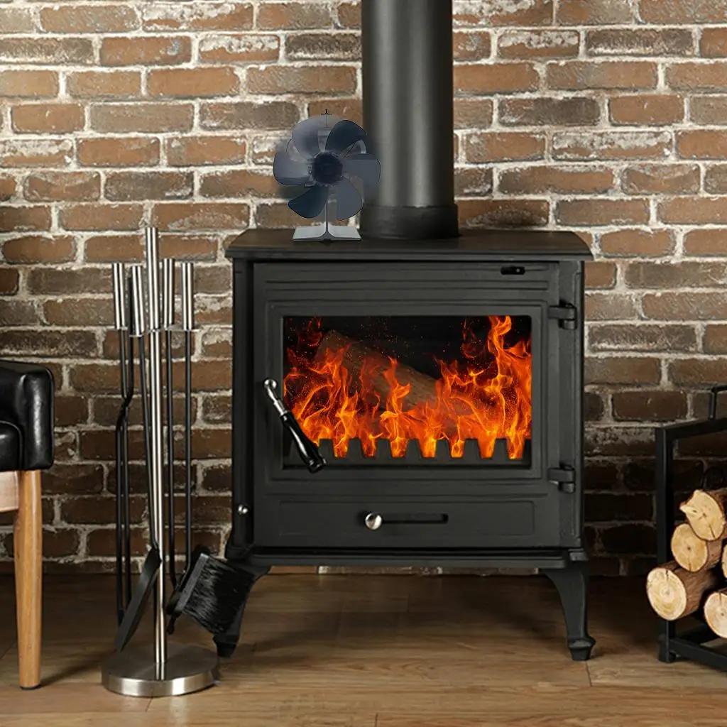 

Вентилятор для камина с тепловым питанием, тихий, экологически чистый, для аксессуаров для внутренней печи