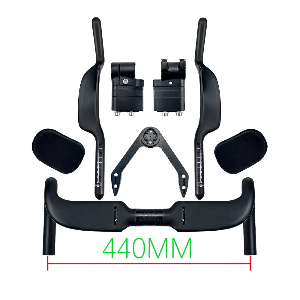 BIKEDOC Carbon Road stuur Fietsstuur Triathlon stuur TT stuur Racefiets Carbon stuur