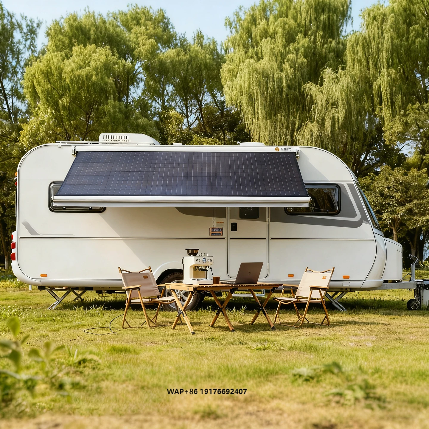 Rollable Solar Awni…