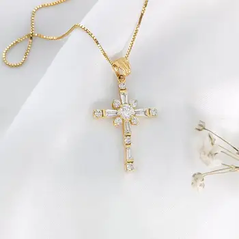 10 最佳銷售 925銀十字項鍊 - №6