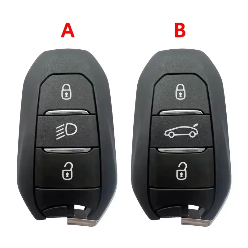 Keyecu original 9842119480 nova cabeça de leão chave inteligente fob im3a ncf29a1m 433mhz para peugeot 308/308 sw 408 3008 para opel 2022 - 2025