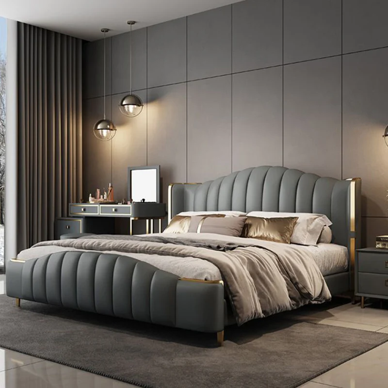 Normal Cheap Full Bed Frames End Season Sale Modern 180X200 Cm Bed Frames Adults Luxury Super Cama Matrimonial Bedroom Furniture