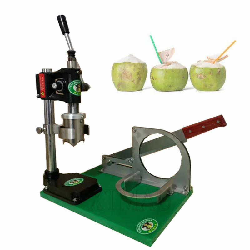 Stainless Steel Fruit Cut Knife Hole Opening Cutting Tool Manual Portable Simple Device Fresh Coconut Opener Cutter