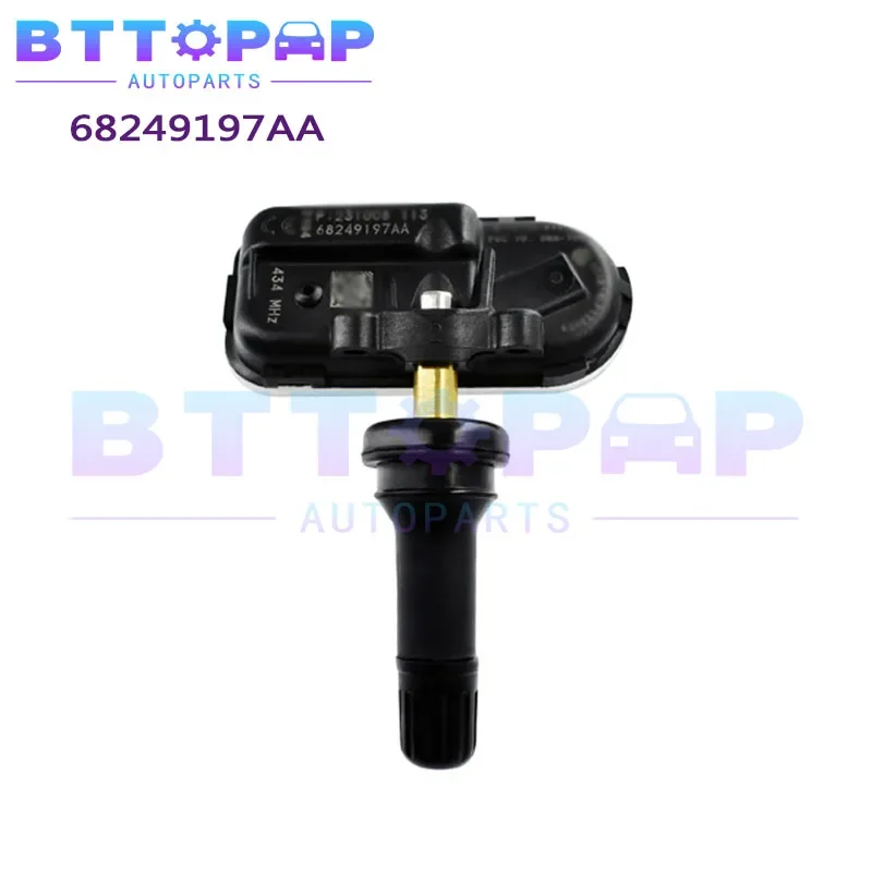 TPMS Tire Pressure Sensor 434MHZ for 2014 2015 2016 2017 2018 2019 2020 Jeep Cherokee for Dodge Ram New 68186572AA 68249197AA