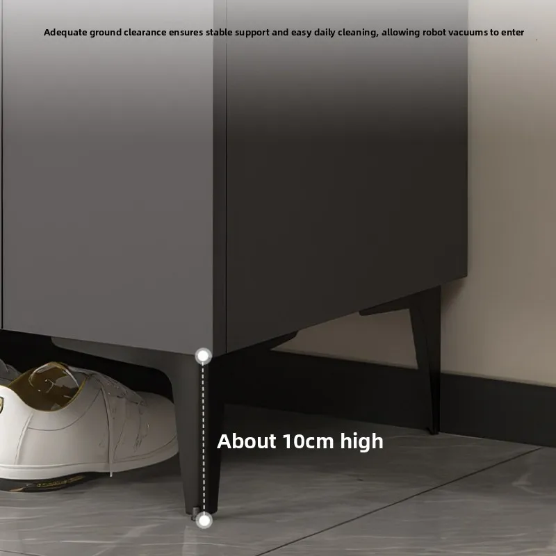 light luxury Shoe organizer with lock multifunctional household indoor simple shoe cabinet multi-layer sapateira home furniture
