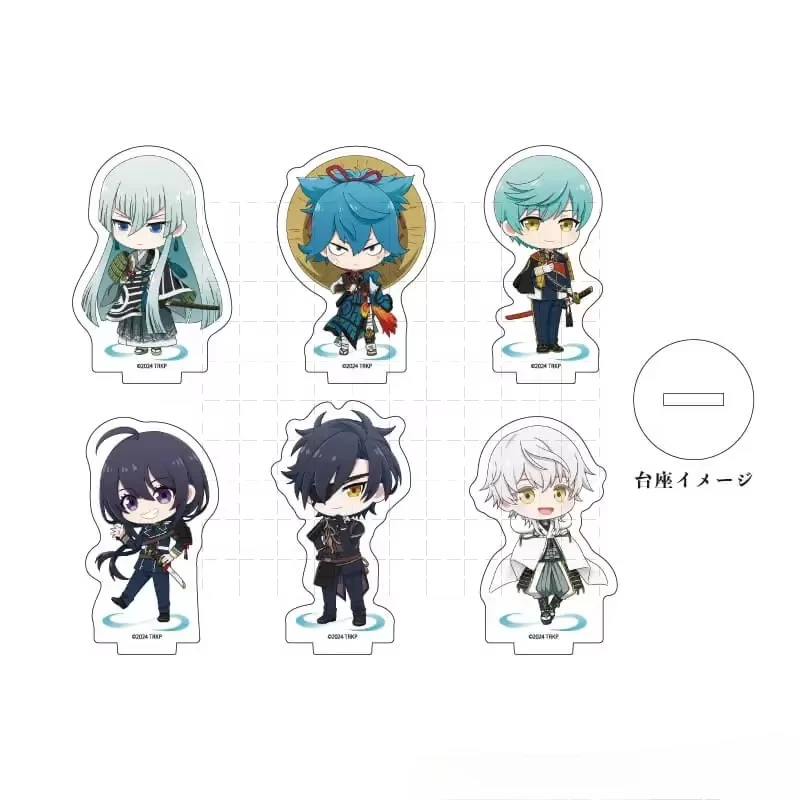 Игра Doutanuki Masakuni Kousetsu Samonji, акриловая кукла-подставка, аниме Touken Ranbu, мини-фигурка, модель, тарелка, игрушка для косплея, подарок