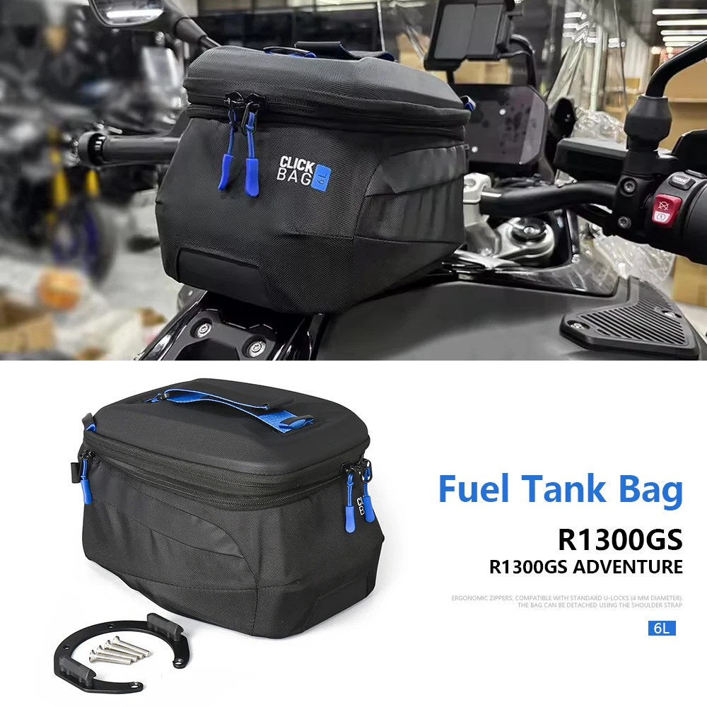 

Fuel tank bag FOR BMW R1300GS R 1300 GS ADV R1300GSA ADVENTURE 2023 2024 2025 Motorcycle Fuel Tank Bag GS1300 6L~8L Tank Bag Kit