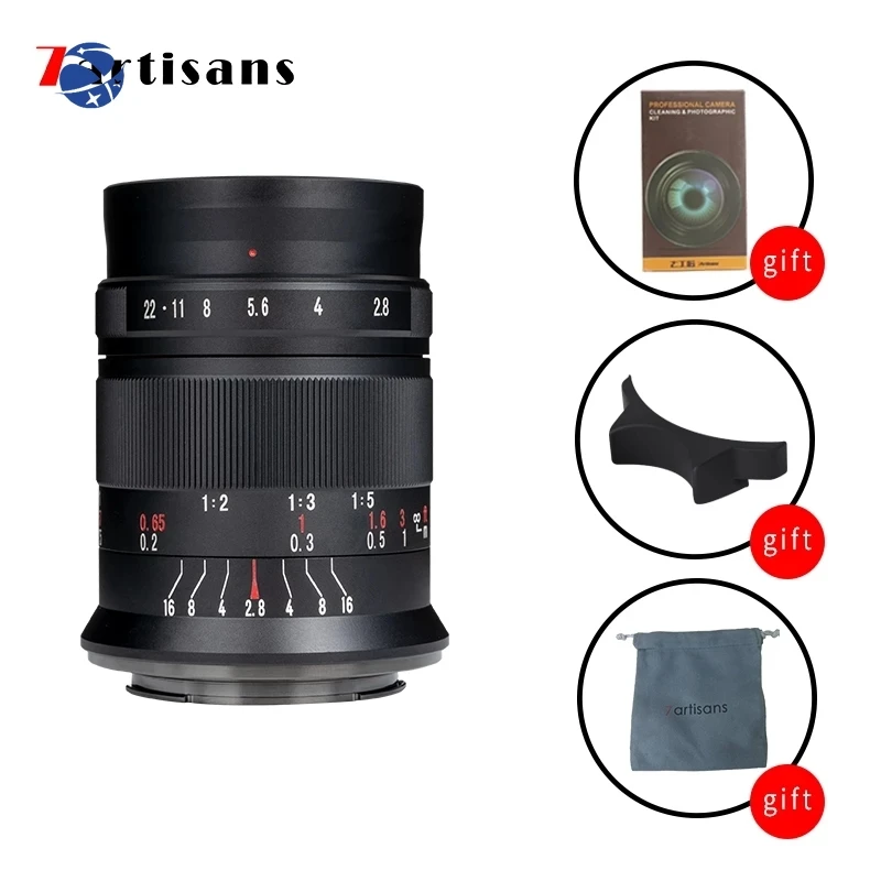 

Объектив для камеры 7artisans 60 мм F2.8 II с ручной фокусировкой