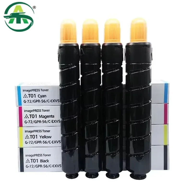 4pcs/set NPG72 Toner Cartridge for Canon IR ADV C7565 7570 7580 DX C7765 7770 7780 GPR 56 C-EXV52 Copier Cartridge CMYK